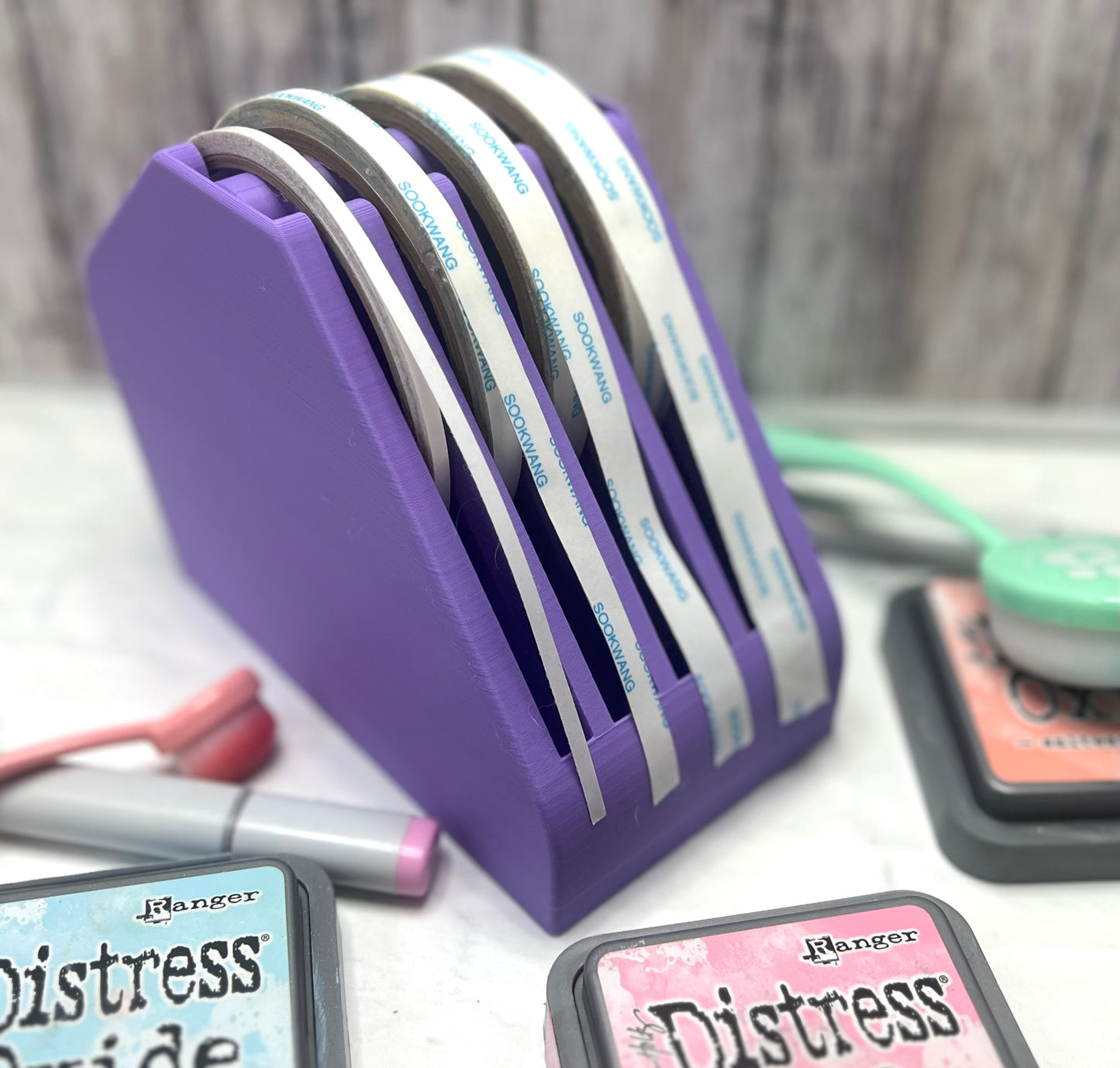 Double Sided Tear Tape Dispenser Holder